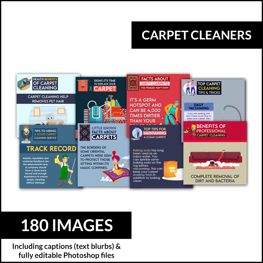 Local Social Posts: Carpet Cleaners Edition