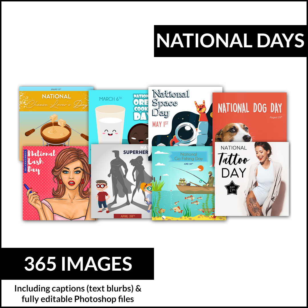 Local Social Posts: National Days Edition