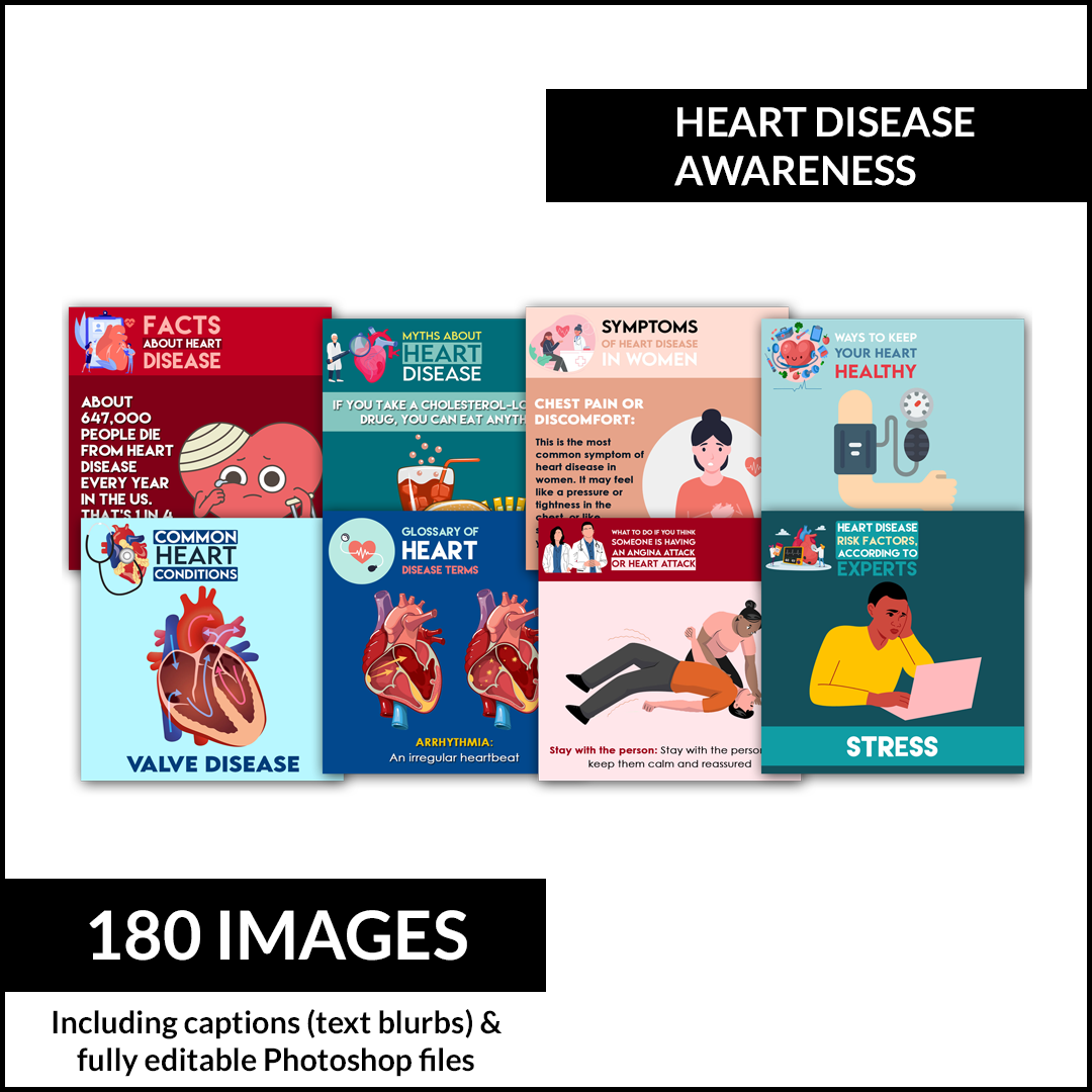 Local Social Posts: Heart Disease Awareness Edition