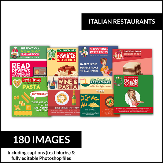 Local Social Posts: Italian Restaurants Edition