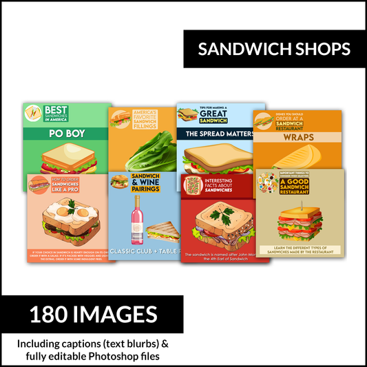 Local Social Posts: Sandwich Shops Edition