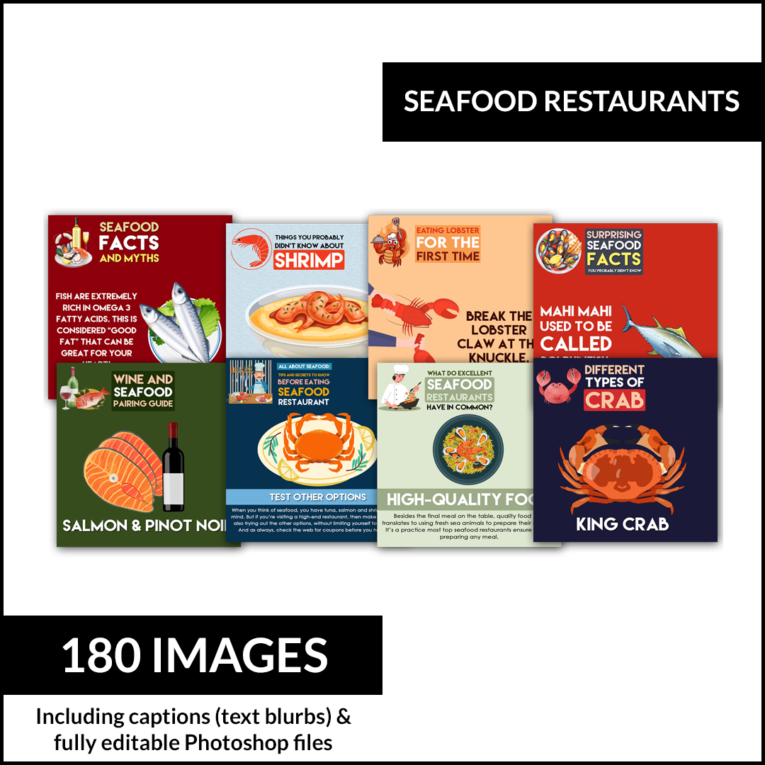 Local Social Posts: Seafood Restaurants Edition
