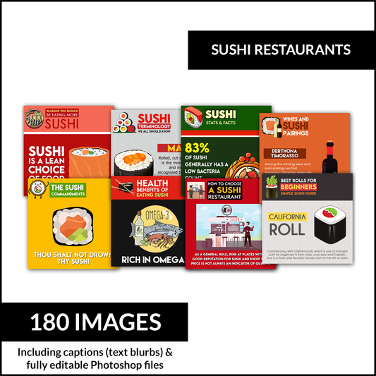 Local Social Posts: Sushi Restaurants Edition